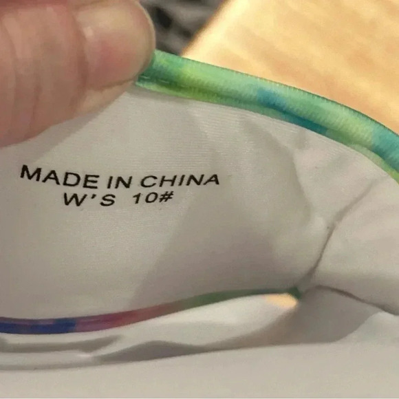 Fila Drifter Lux Tie Dye Women's Slide Sandals Size 10. NWOT - Picture 8 of 10